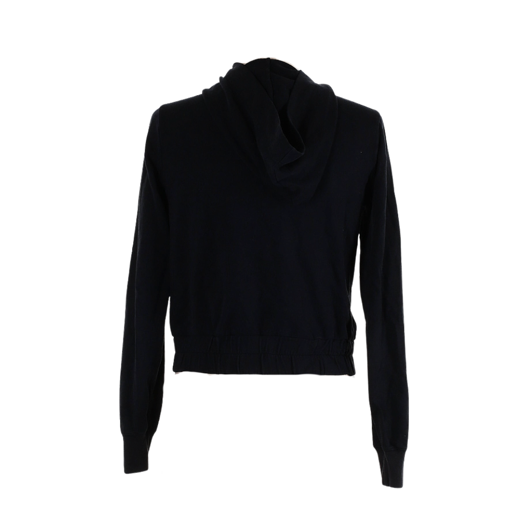 BEBE Rhinestone Zip-up