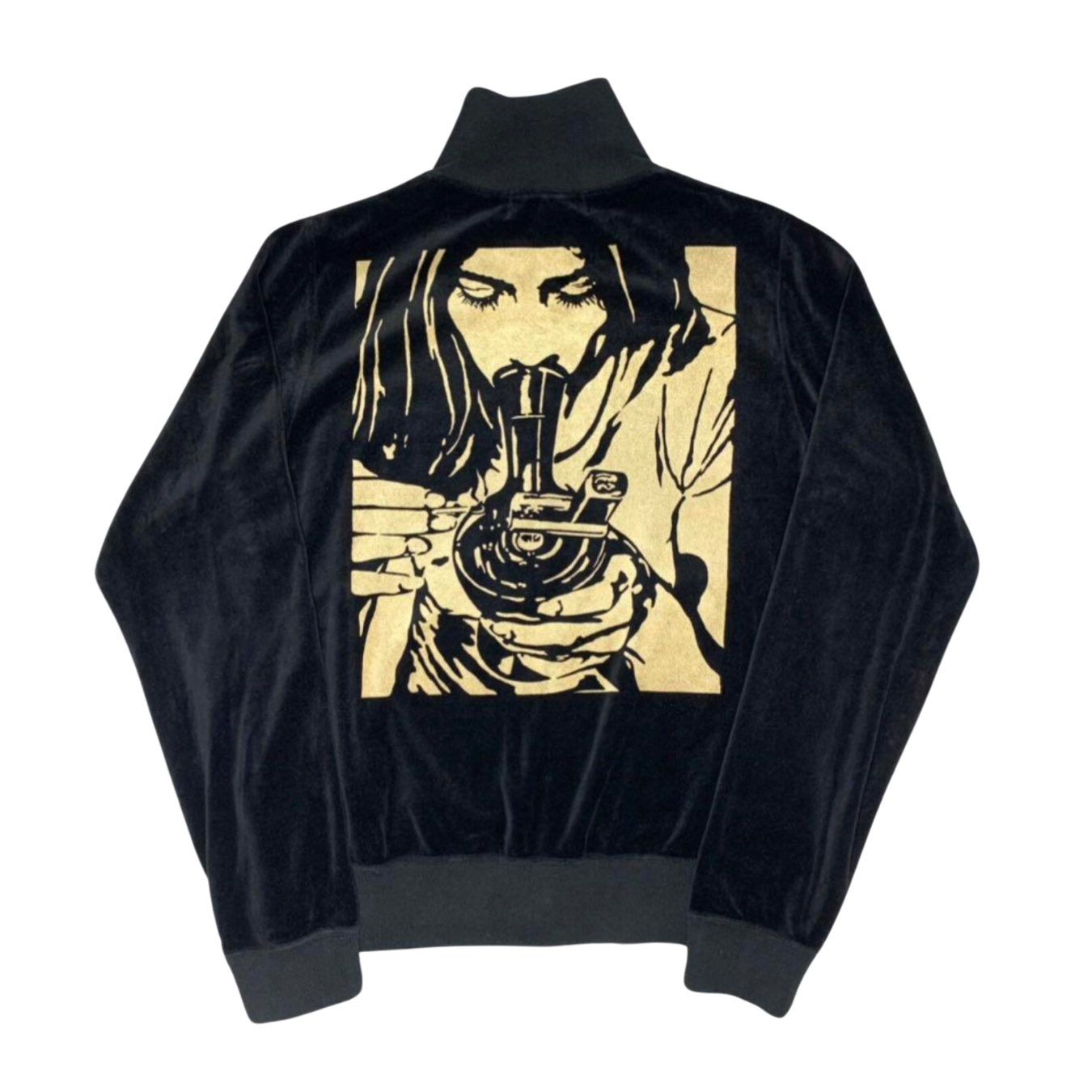 Hysteric Glamour "Bong Girl" Velour Jacket