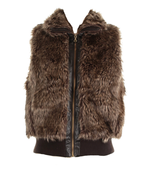 Dollhouse Faux Fur Vest