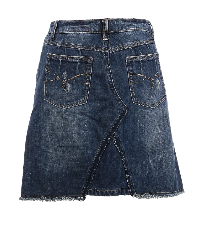 Mudd Denim Midi Skirt